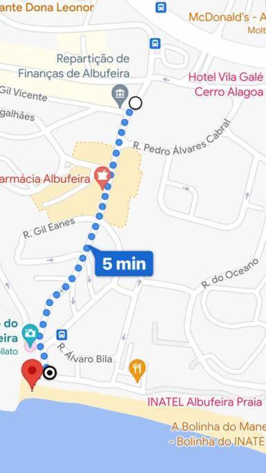 Alexa Apartment T2, Albufeira Center Two Bedrooms Self Check-In Eksteriør billede
