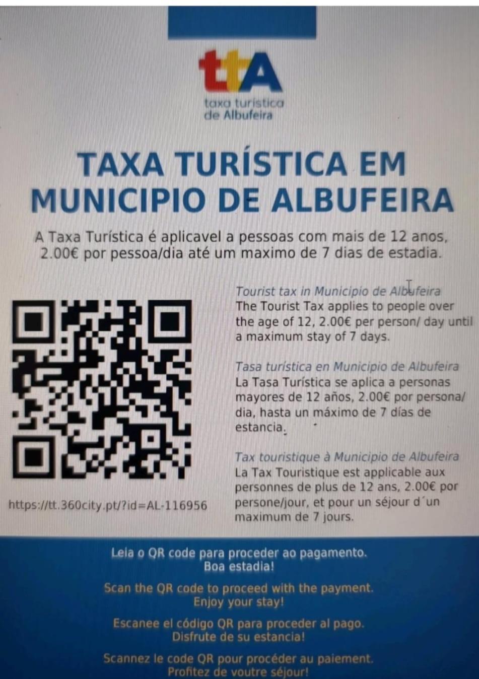 Alexa Apartment T2, Albufeira Center Two Bedrooms Self Check-In Eksteriør billede